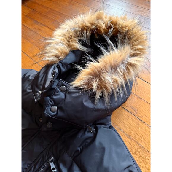 COLE HAAN Signature Puffer Jacket w/Faux Fur Trim Mens sz XL - Picture 2 of 12